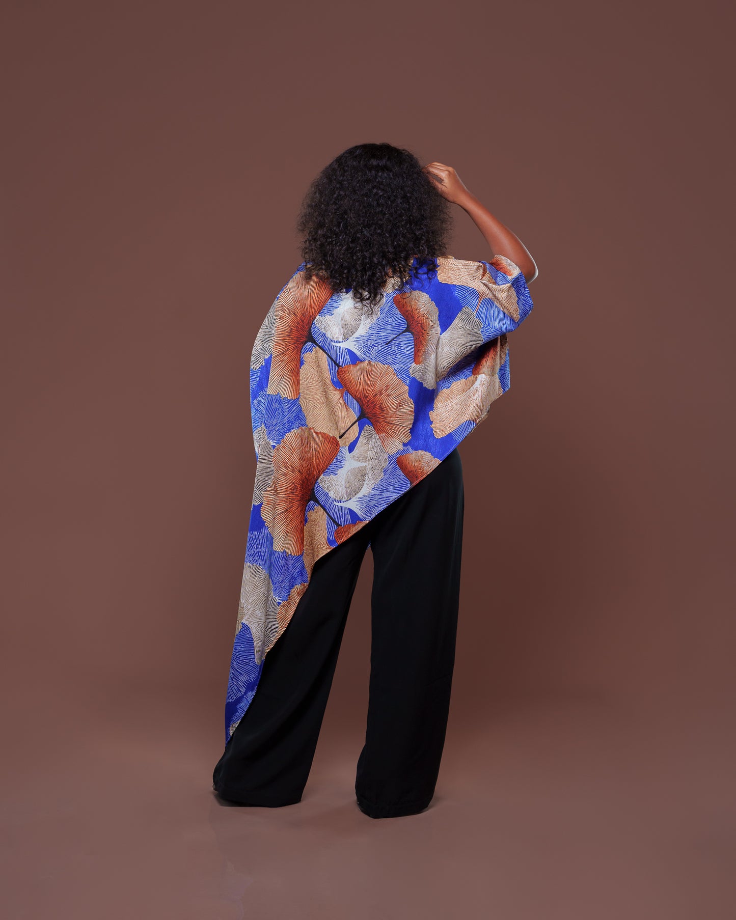 The Azure Cascade Kaftan