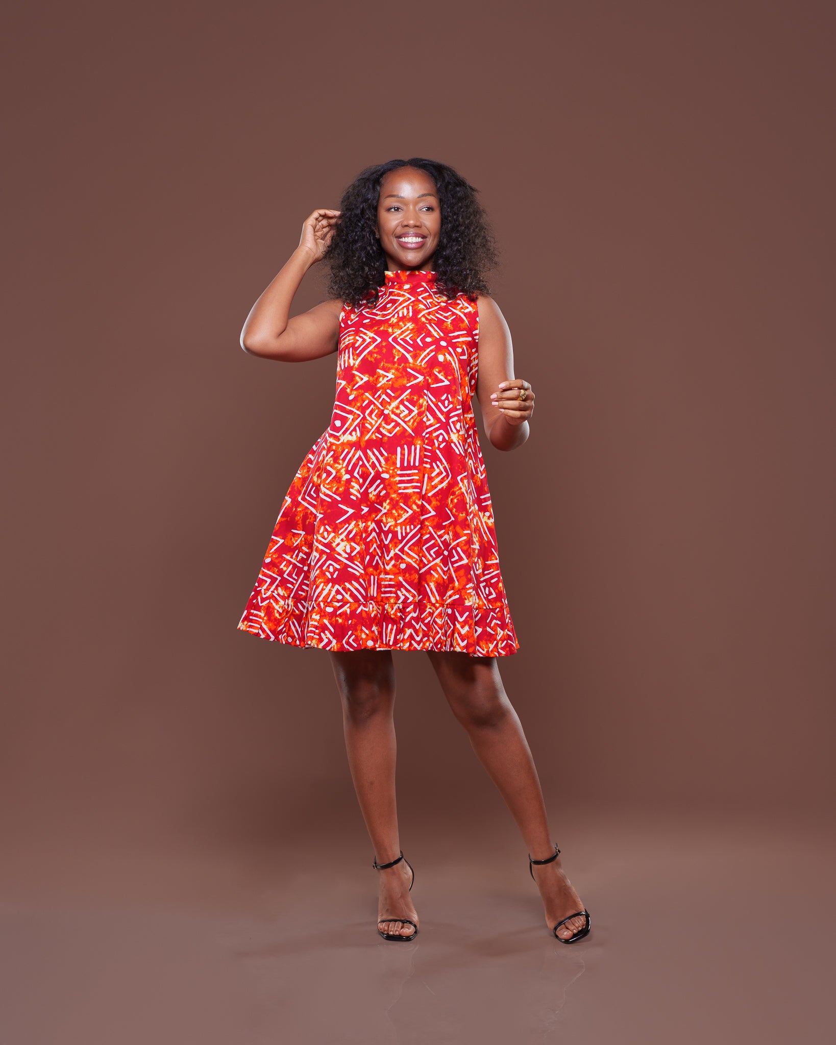 a line ankara dresses Ankara Maxi Dress, Blue & Gold, Low Cut Prom Gown