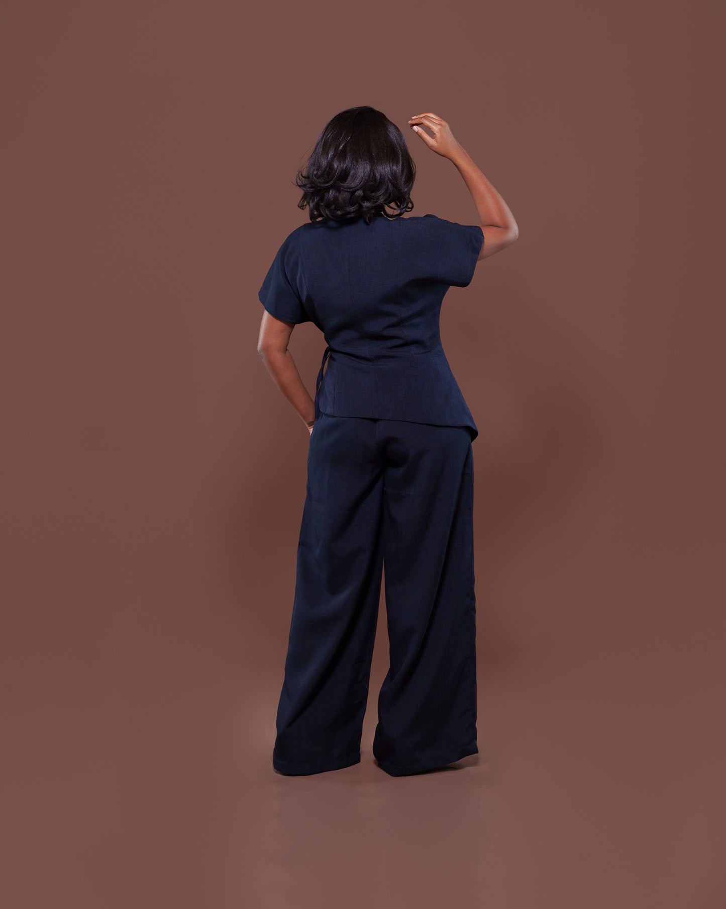 Camilla Pants in Navy
