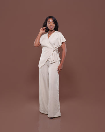 Camilla Pants in Ivory