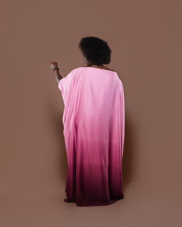 Ombre Kaftan in Pink