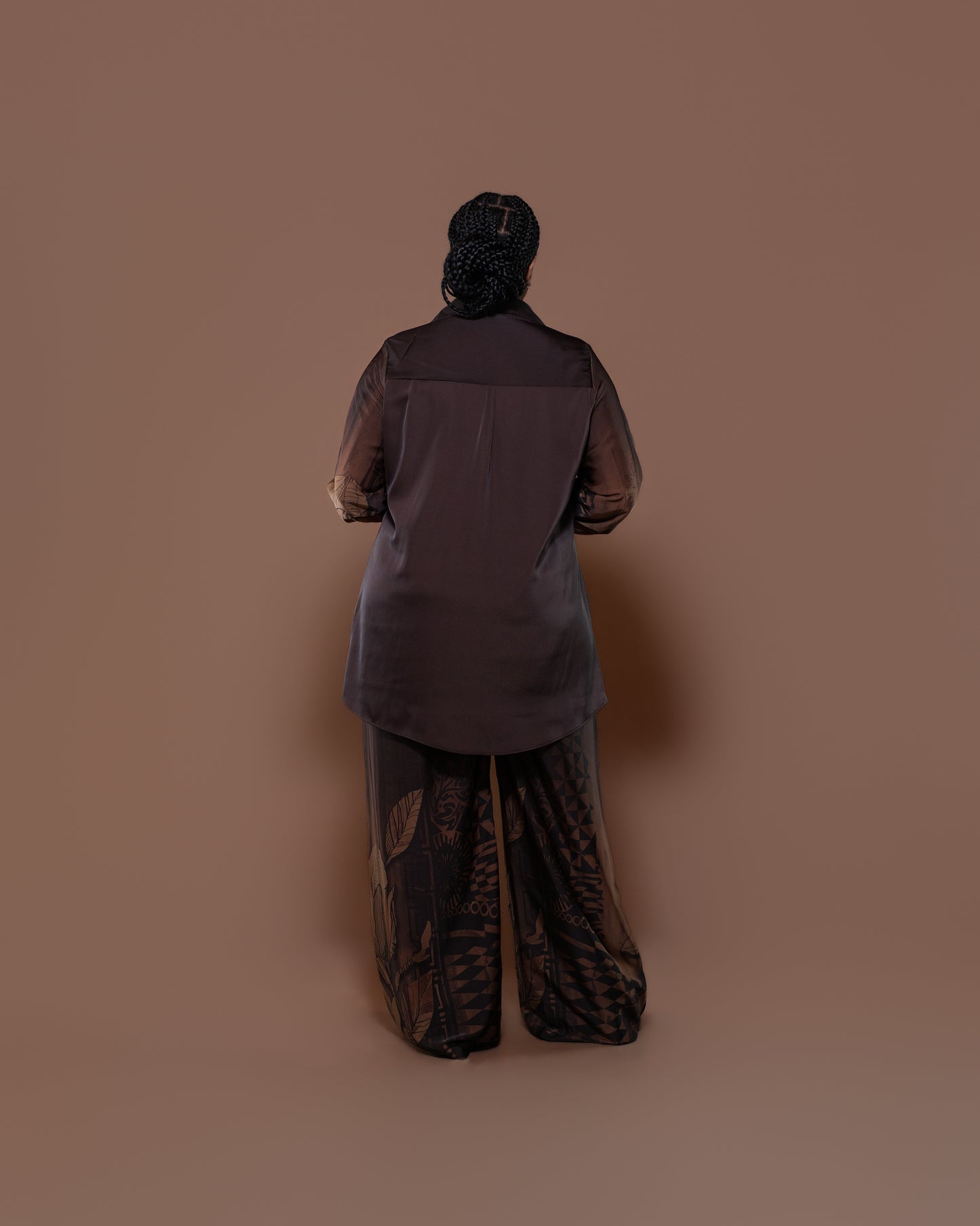 Botanical Boarder Pants in Copper