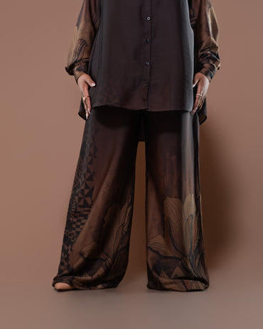 Botanical Boarder Pants in Copper