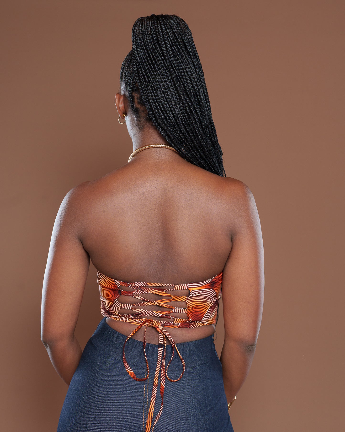 Ankara Corset In Arcana