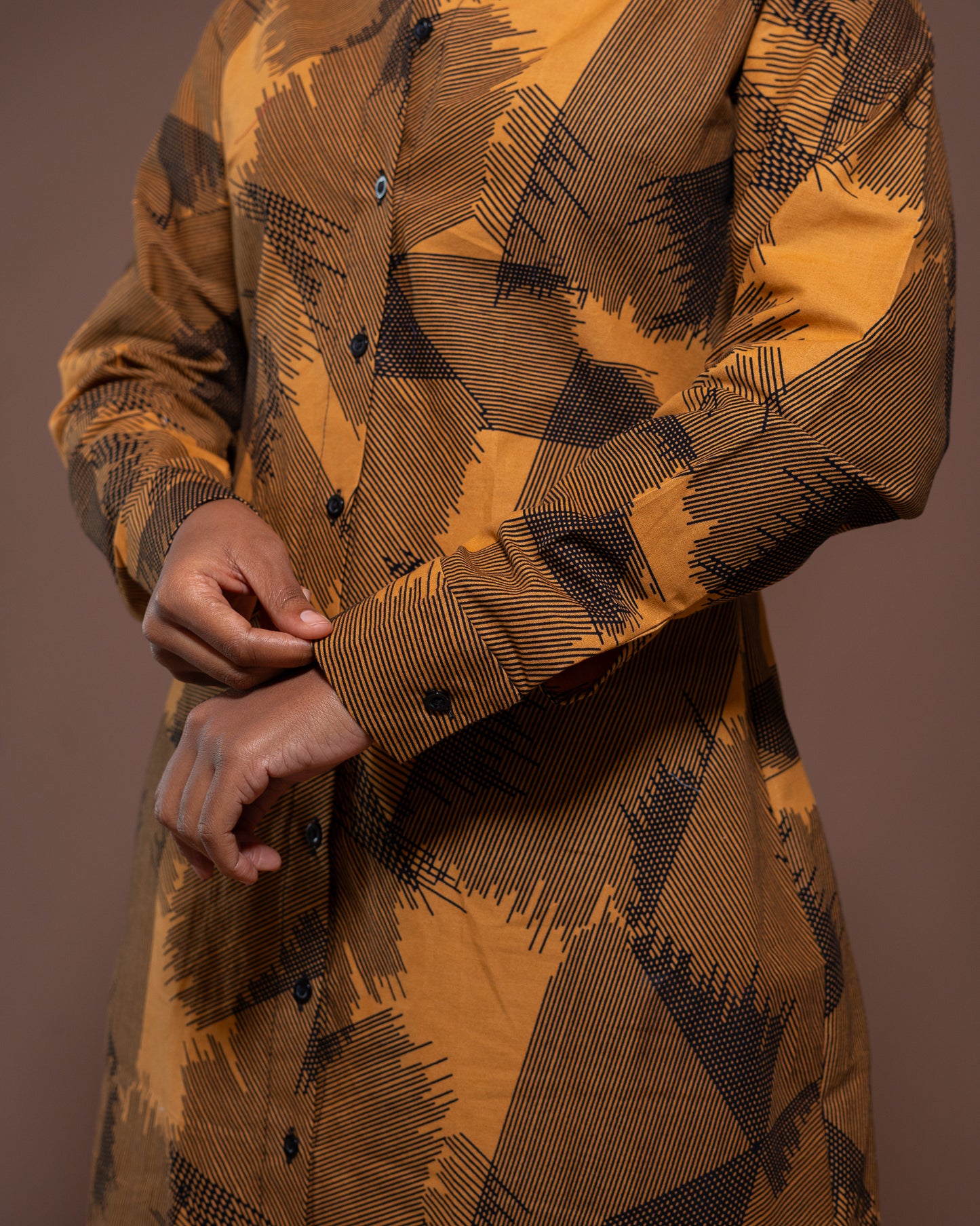 Konie Shirt Dress in Sahara