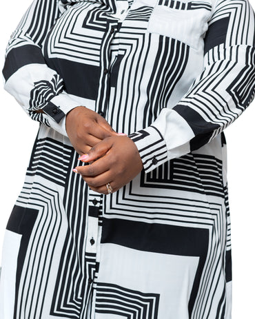 Ziggy Maxi Shirt Dress