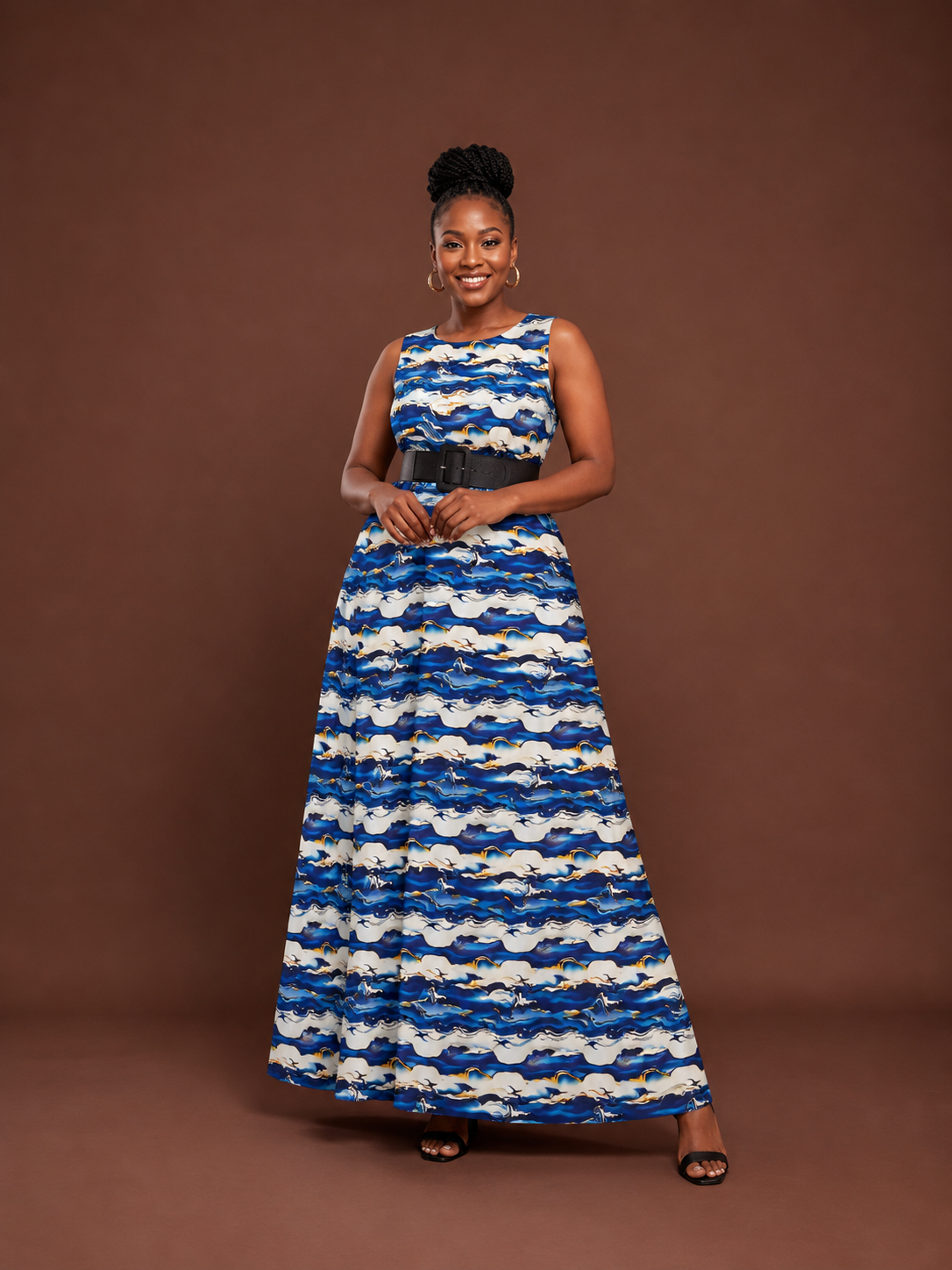 Ocean Tide Maxi Shift Dress
