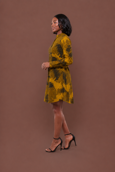 Konie Shirt Dress in Sahara