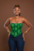 Ankara Corset In Taji