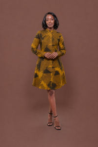 Konie Shirt Dress in Sahara
