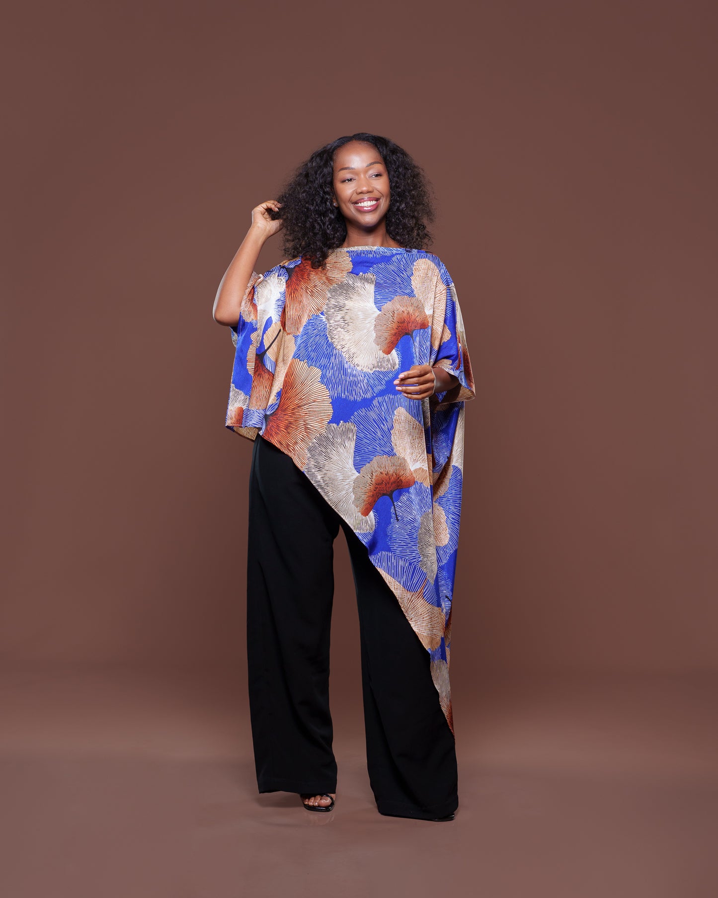 The Azure Cascade Kaftan