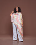 The Cascade Kaftan in Oceira Drape