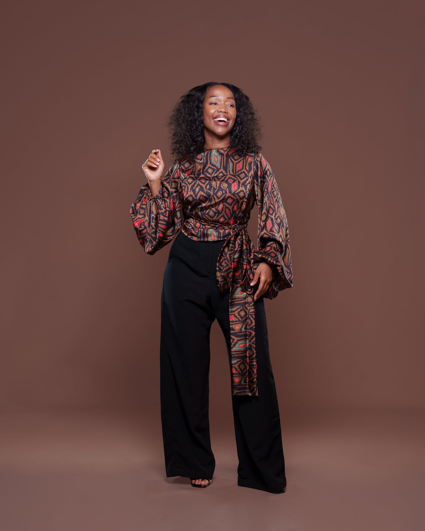 Sable Wrap Top