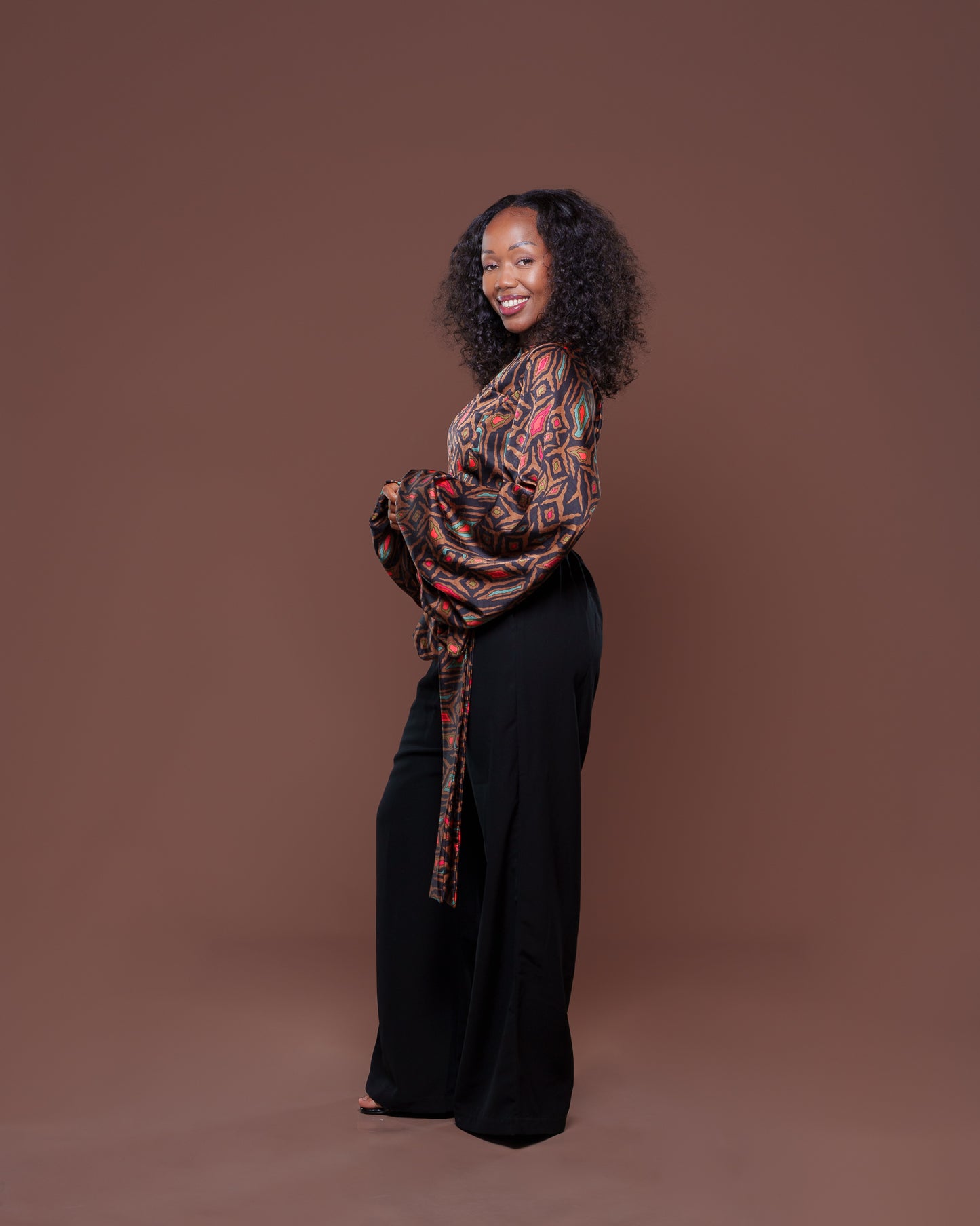 Sable Wrap Top