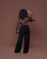 Sable Wrap Top
