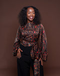 Sable Wrap Top