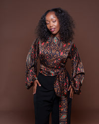 Sable Wrap Top