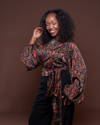 Sable Wrap Top