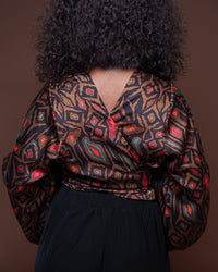 Sable Wrap Top