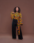 Adela Wrap Top