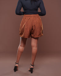 Woven Willow Short in Choco