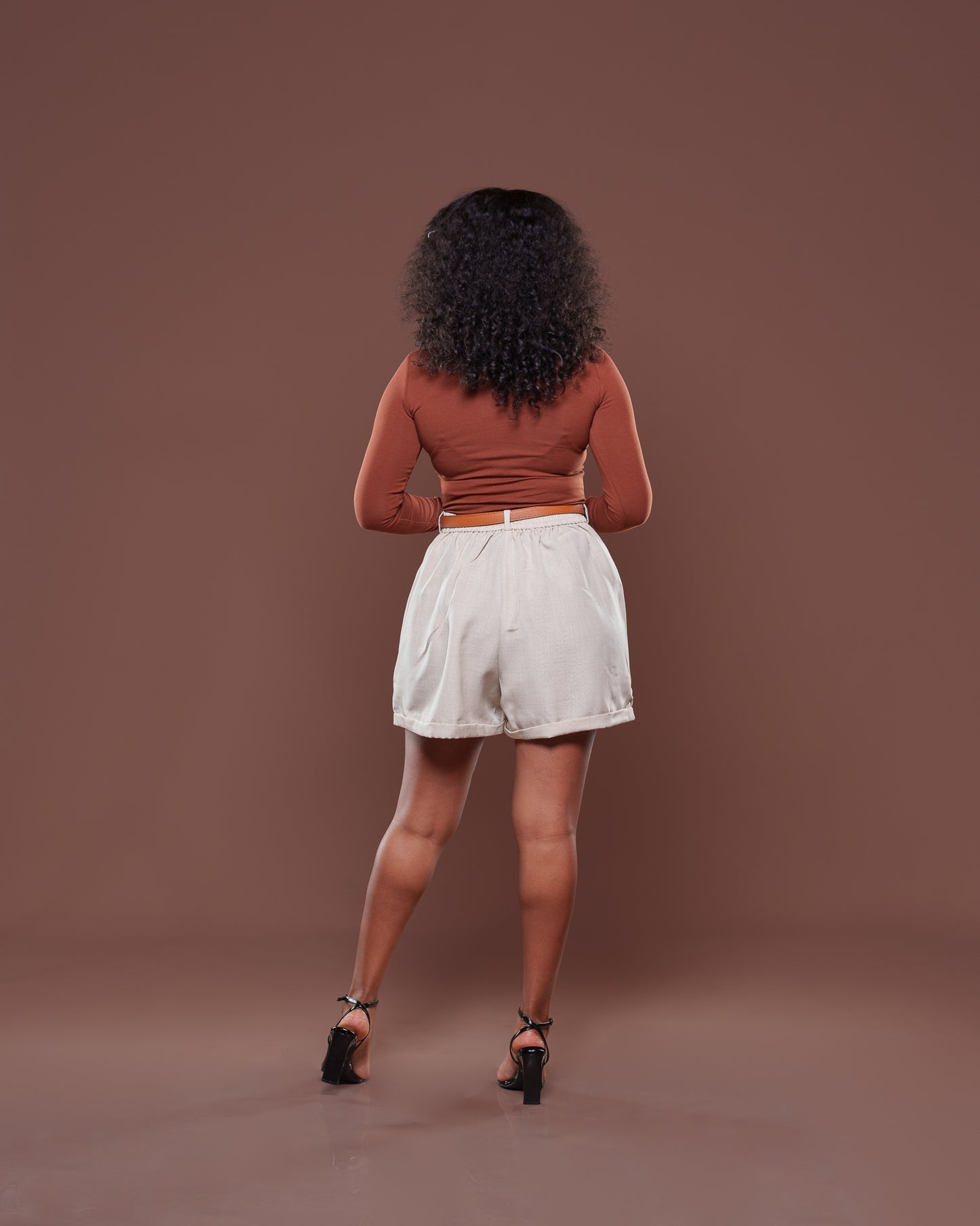 Woven Willow Short in Ivory
