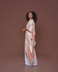 The Cascade Kaftan in Oceira Drape