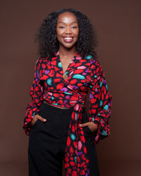 Sereal Wrap Top