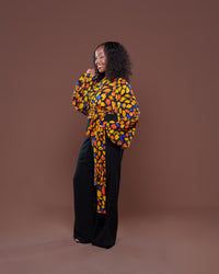 Adela Wrap Top