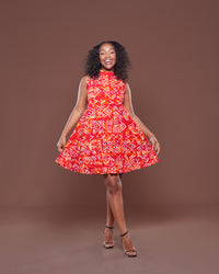 Dynasty Shift Dress In Lumina
