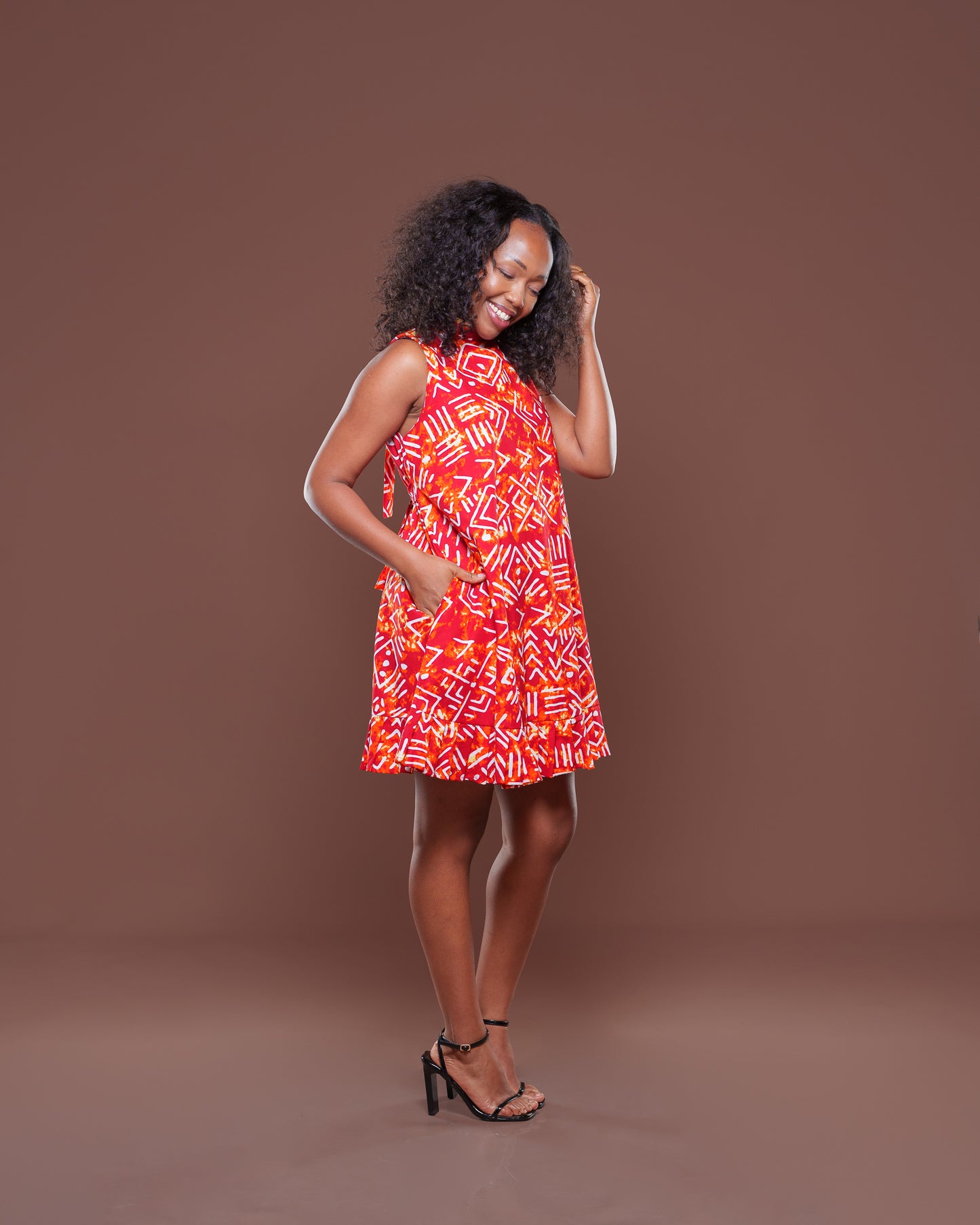 Dynasty Shift Dress In Lumina