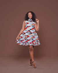 Dynasty Shift Dress In Isis