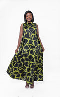 CELESTE Maxi  Dress in SAGE