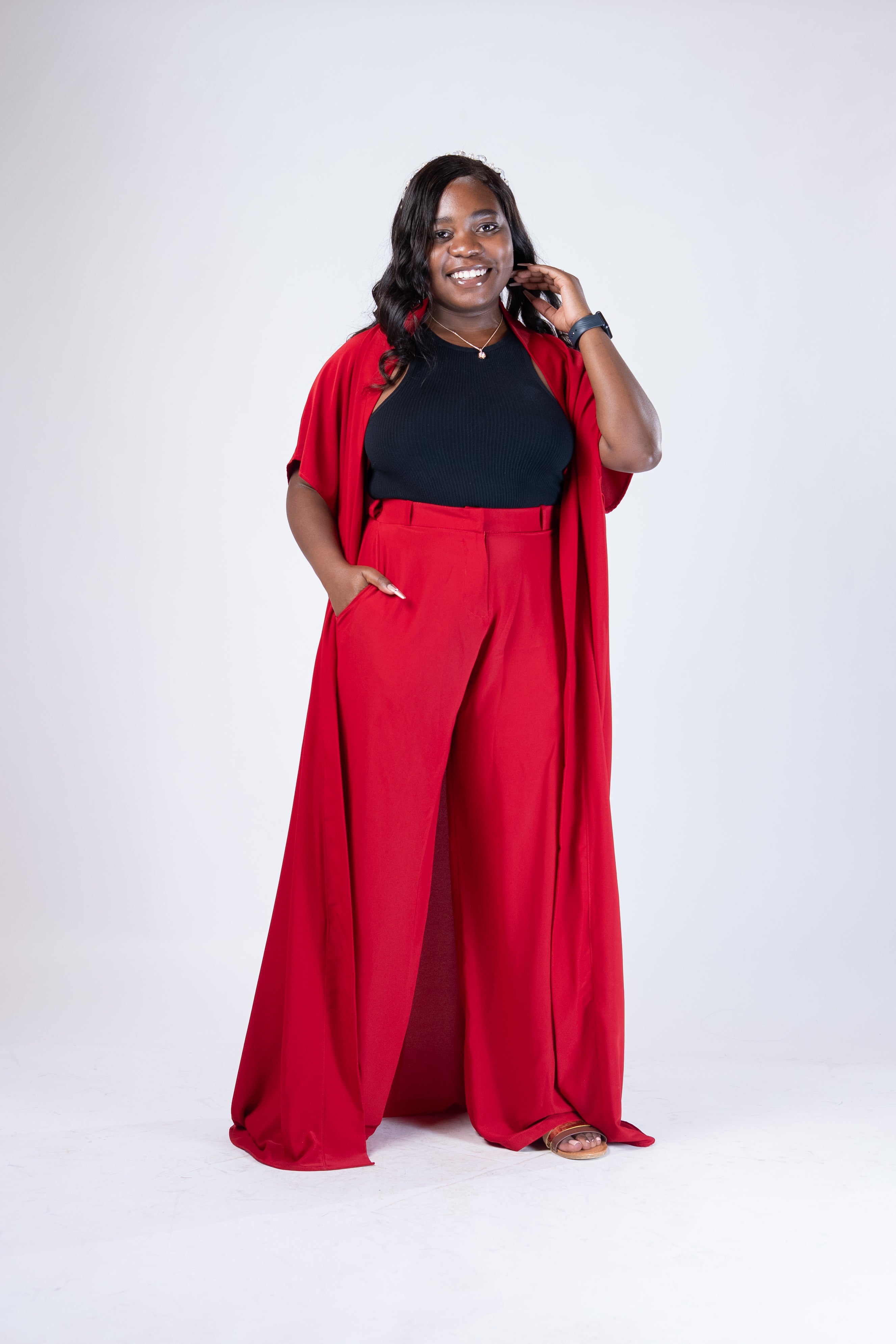 Papyrus Pants in CRIMSON