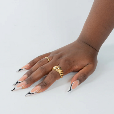 Intaglio Brass Ring