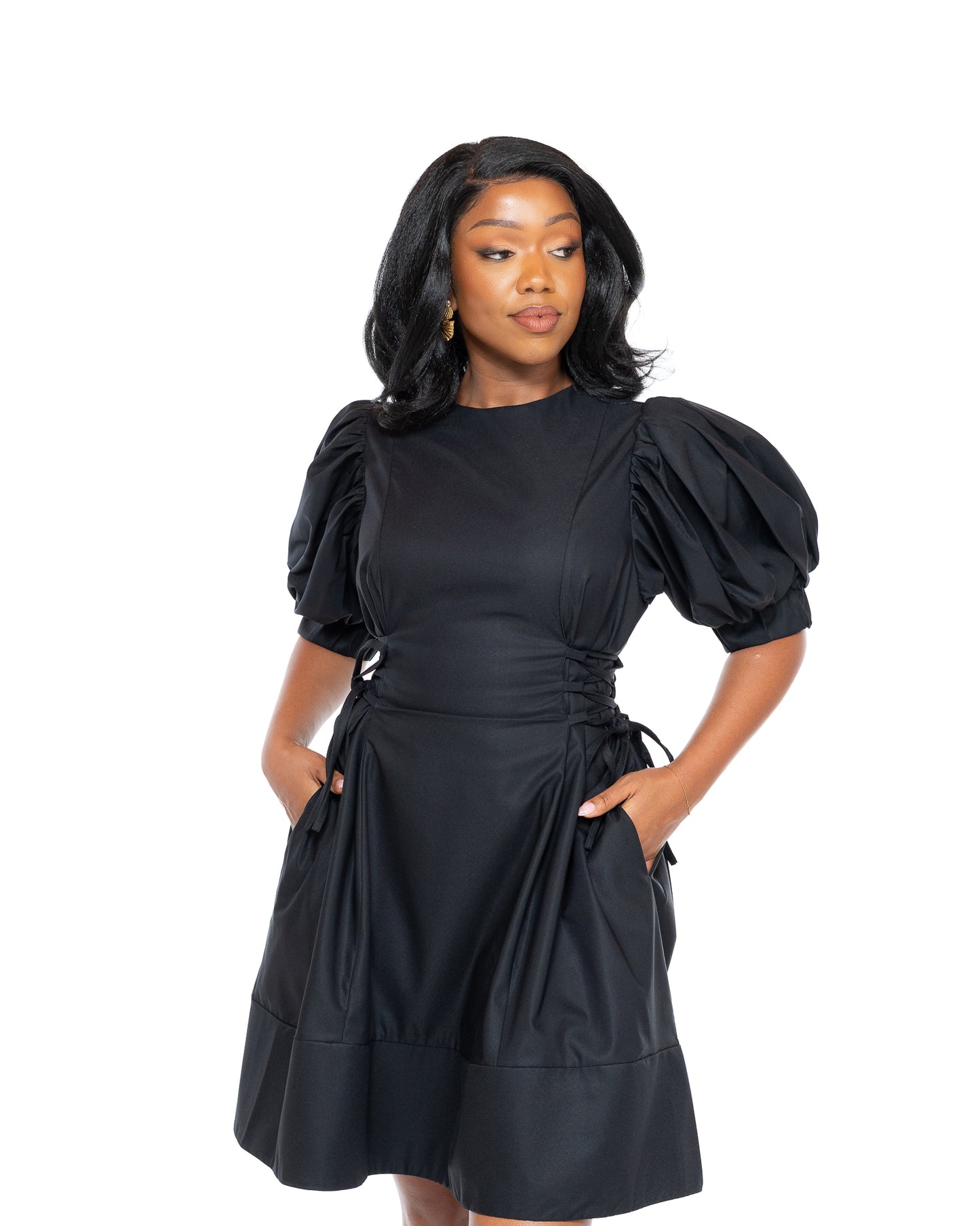 Olivia Mini Dress BLACK