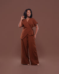 Camilla Pants in Choco