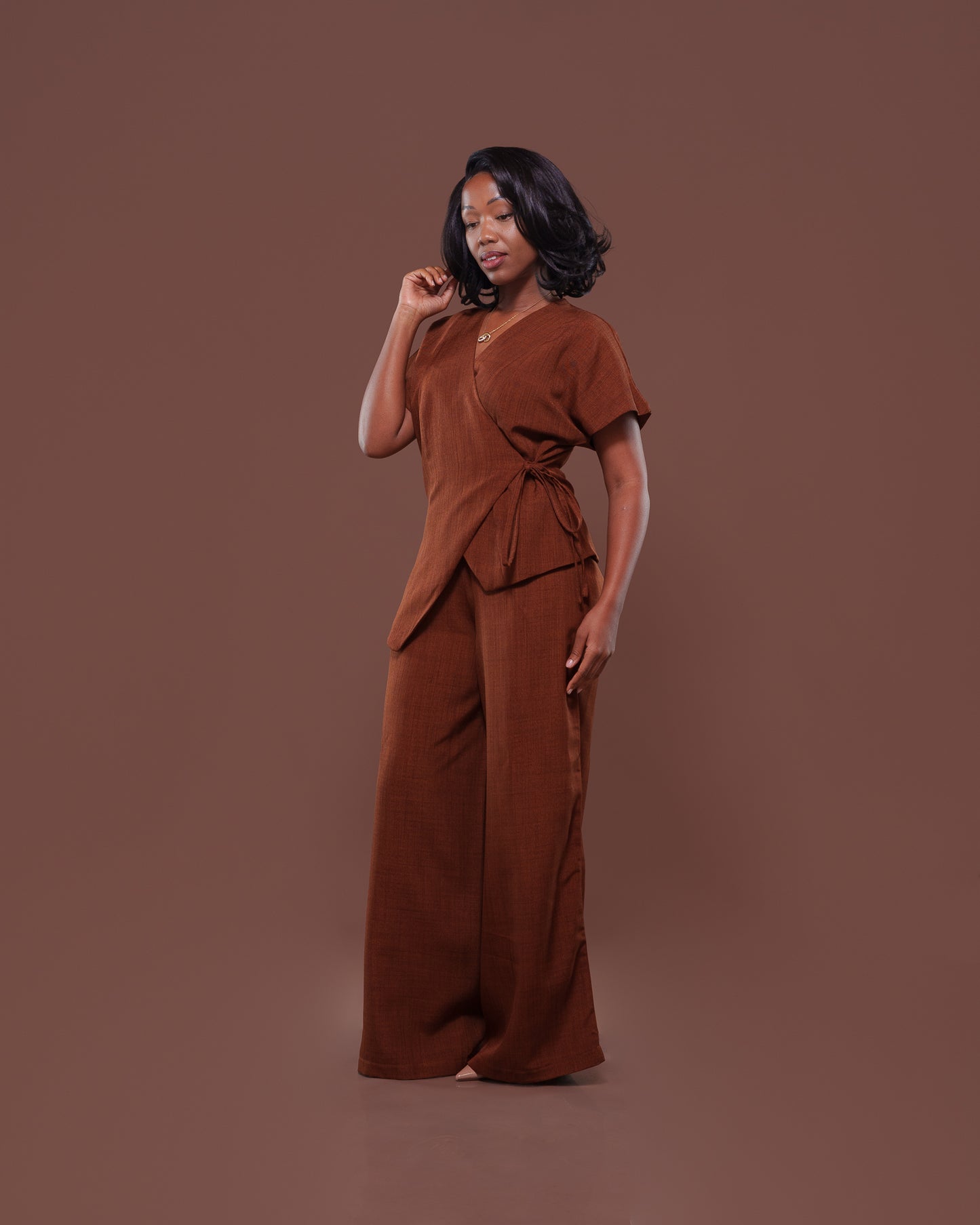 Camilla Pants in Choco