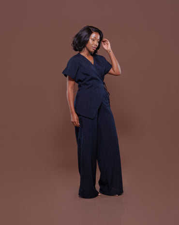 Camilla Pants in Navy