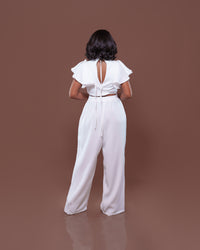 Allure Jumpsuit in White