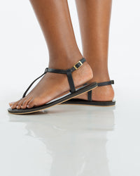 The Nadi Sandal in BLACK