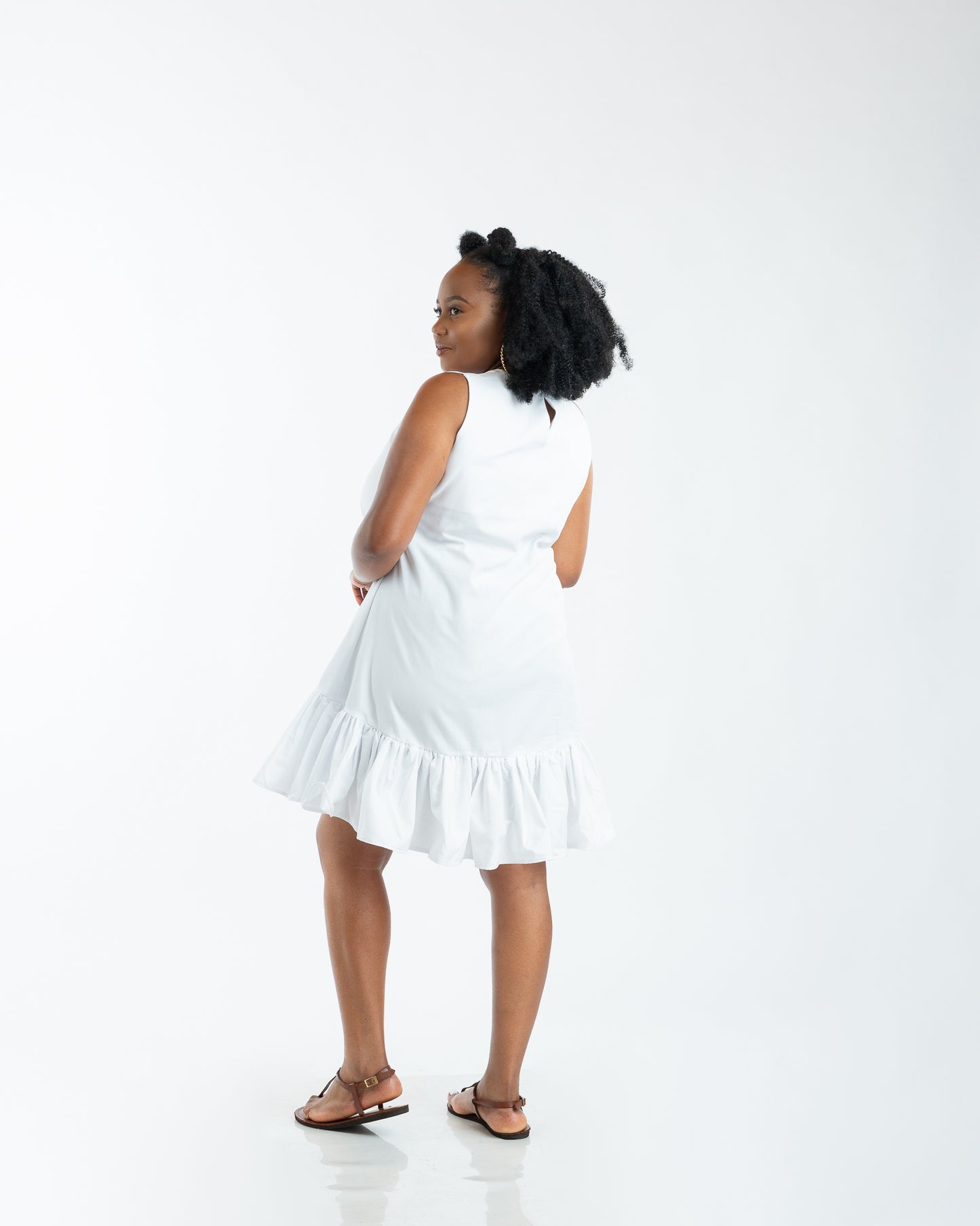Gigi Dress In White