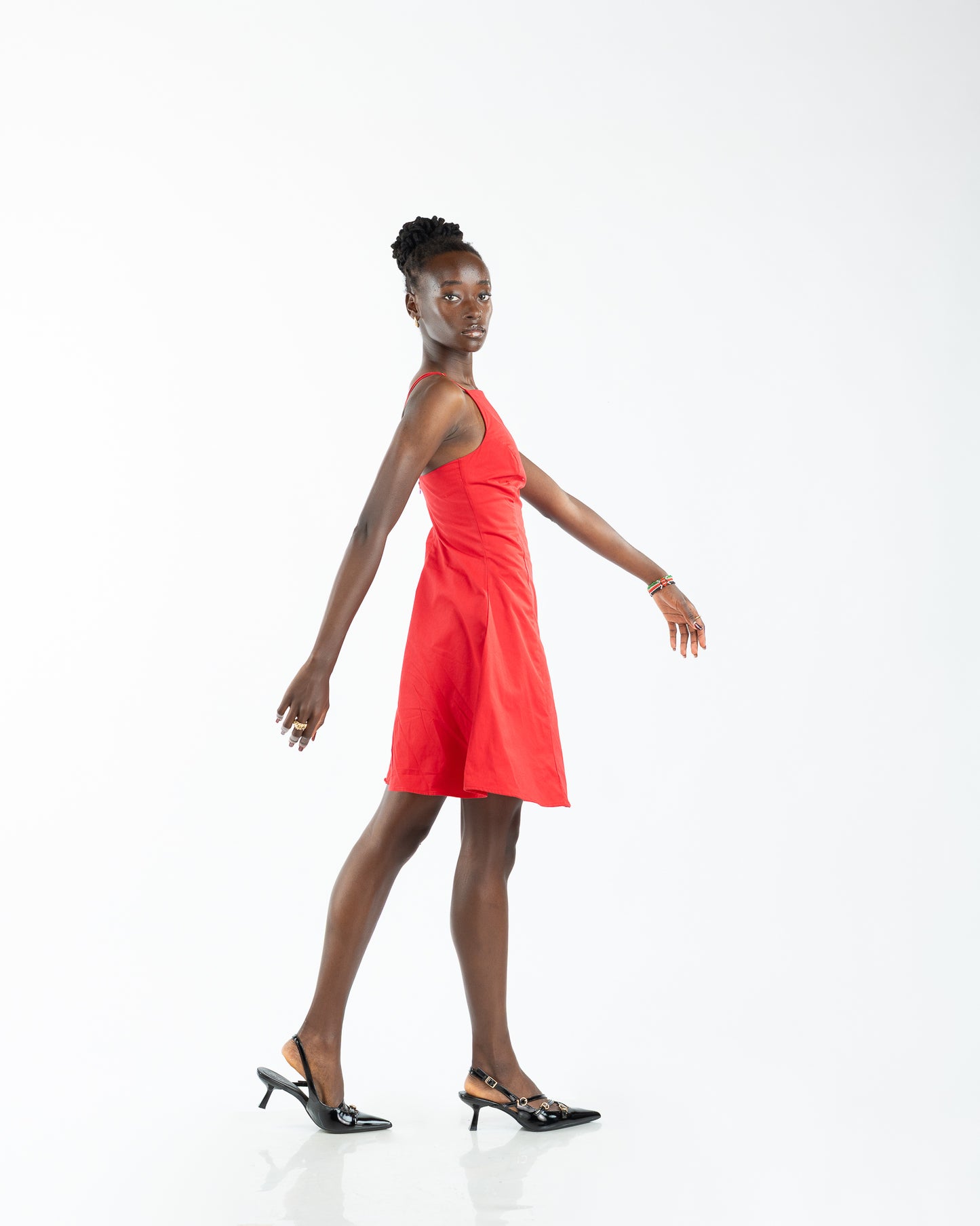 Pandora Mini Dress In Red