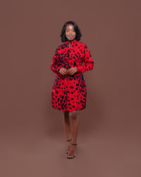 Konie Shirt Dress in Chui