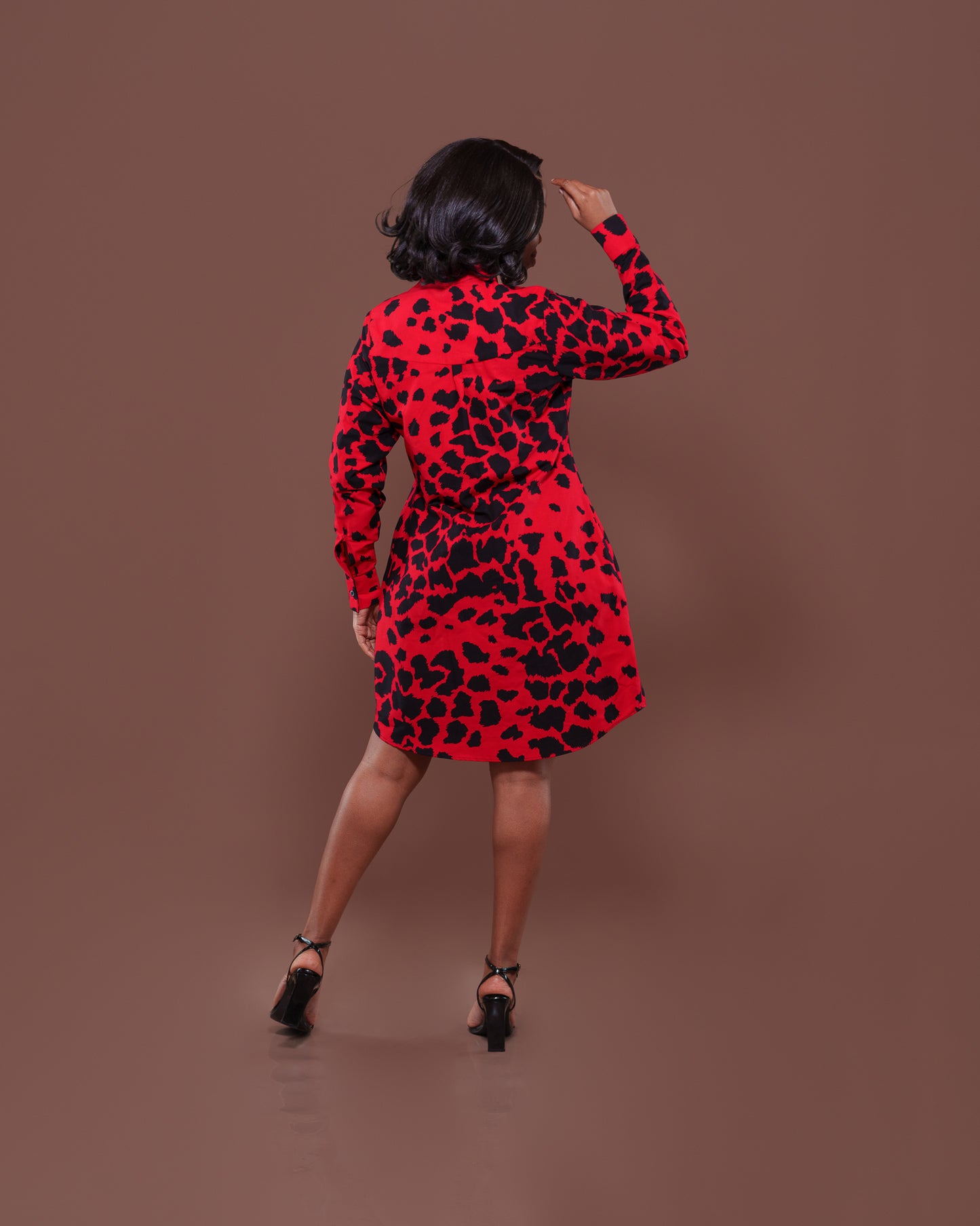 Konie Shirt Dress in Chui