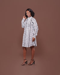 Konie Shirt Dress in Ziggie