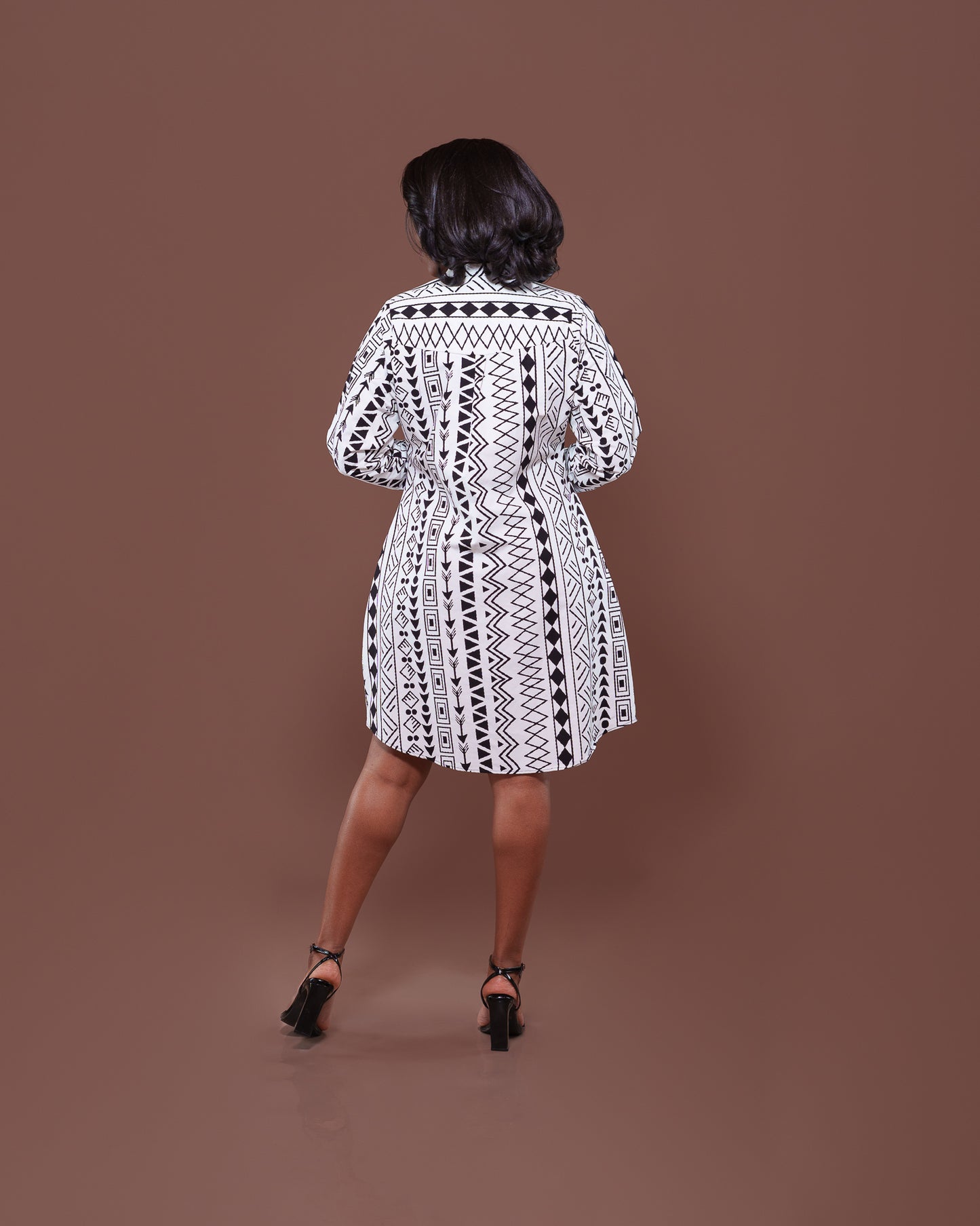 Konie Shirt Dress in Ziggie