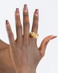 Intaglio Brass Ring
