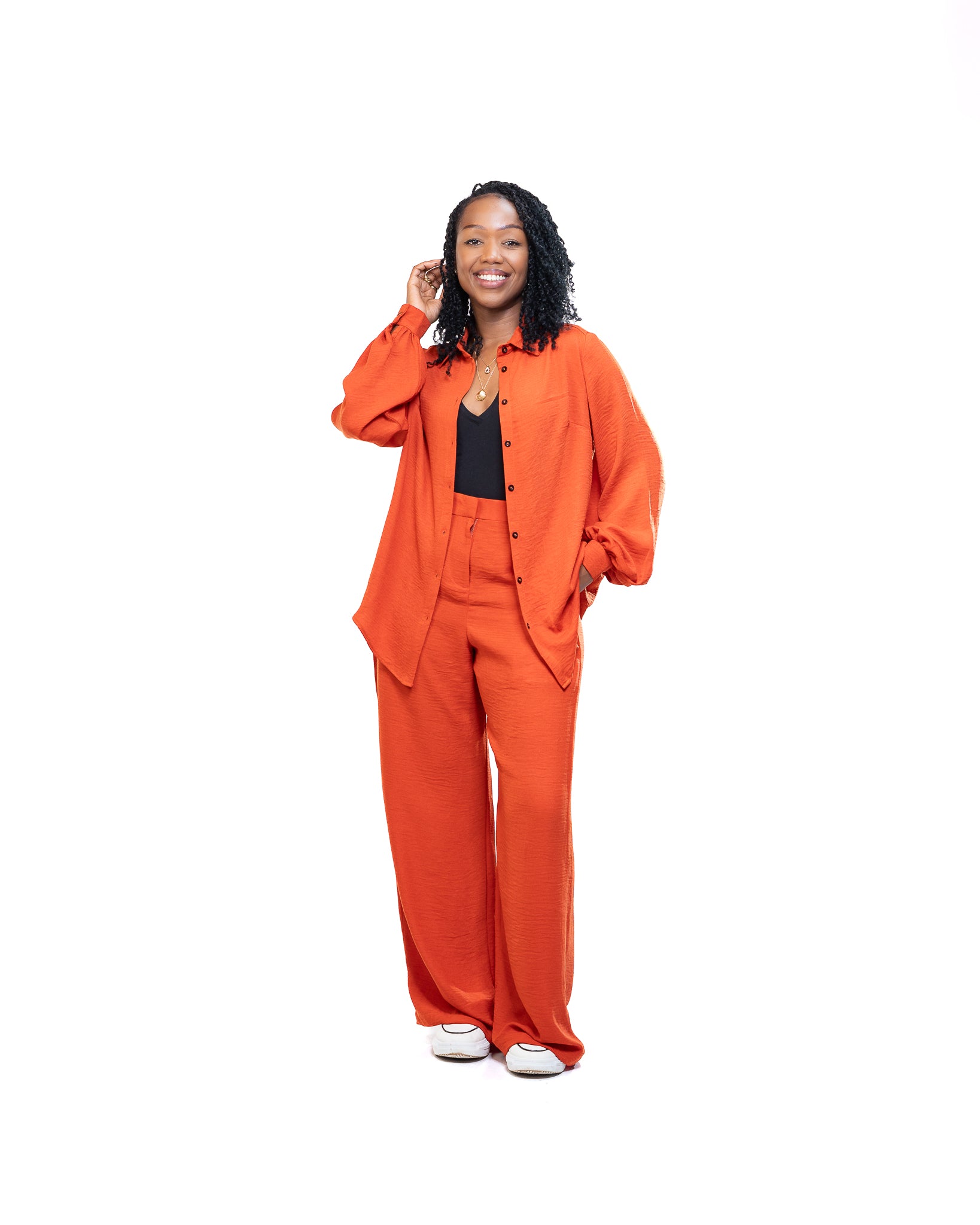 Wide Leg Jeans Orange Jeans Outfit Dolce Wide Leg Pants In Burnt