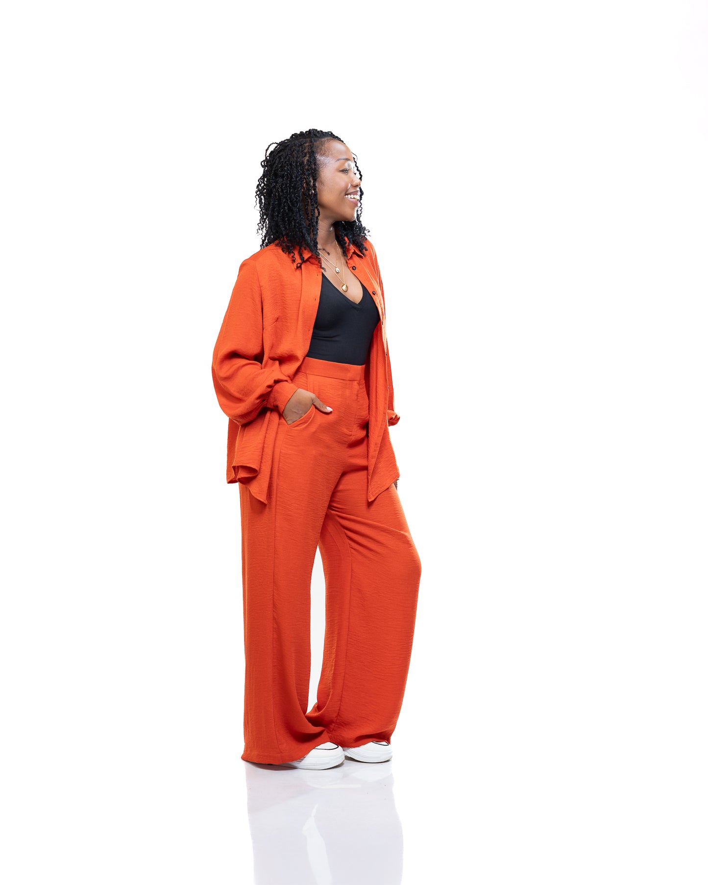 Dolce Shirt in Burnt Orange